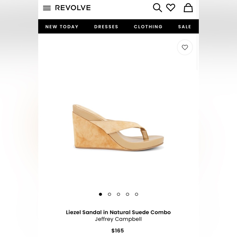Jeffrey Campbell Liezel Sandal in Tan Suede